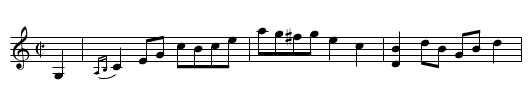 Bill White - staff notation
