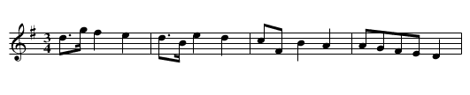 Billar(d) Mazurka - staff notation