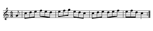 Billet Doux. WCD3/6.052, Le - staff notation
