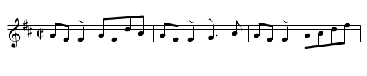 Billy Brocker's - staff notation