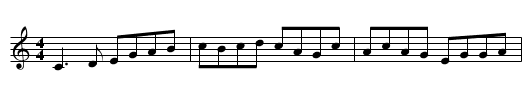 Billy In the Lowground - staff notation