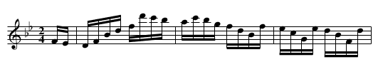 Billy O'Neil's Hornpipe - staff notation