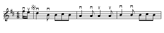 BILLY O'ROURKE - staff notation