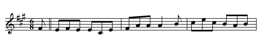Billy Rush's Own - staff notation