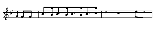 BIN DER KLEINE TAMBOUR VEIT - staff notation