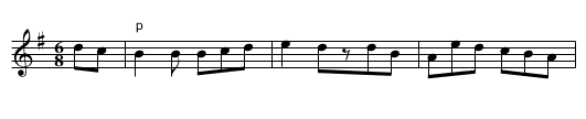 Biondiana,La. CJF.094 - staff notation