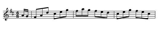 Bird, The - staff notation