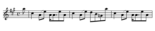 Birk Hall - staff notation