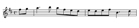 Birks of Endermay, The - staff notation
