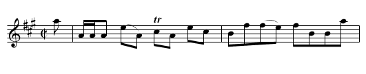 Birks of Invergary, The - staff notation