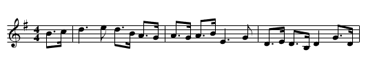 Birks of Invermay, The - staff notation