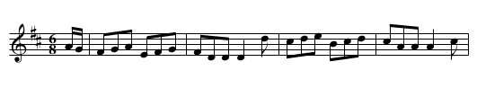 Birnan Hall (Dunkeld) - staff notation