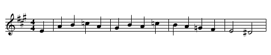 BISTU DES GOLDSCHMIEDS TOECHTERLEIN - staff notation