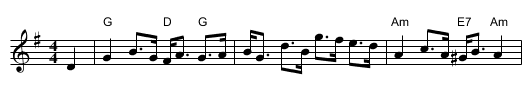 Bit J's Strathspey - staff notation