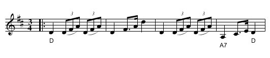 Björnlåt'n - staff notation