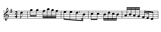 Black and Tan Polka. GHW.019 - staff notation