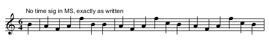 Black and the Grey. SenH.026, The - staff notation