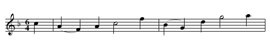 Black Bess - staff notation