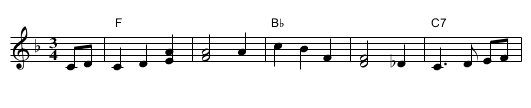 Black Hawk Waltz [1] - staff notation