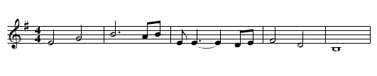 Black is the Color of my True Love's Hai - staff notation