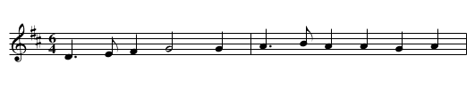 Black Joak [1] - staff notation