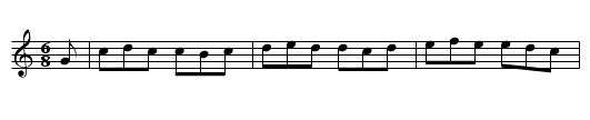 Black Joak. JaW.286 - staff notation