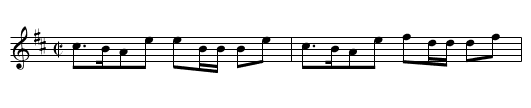 Black Part of the C--t, The  - staff notation