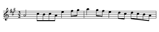 Black Prince's Hornpipe. ThoH.062, The - staff notation