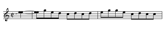 Black River - staff notation
