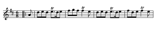 Black Seven - staff notation