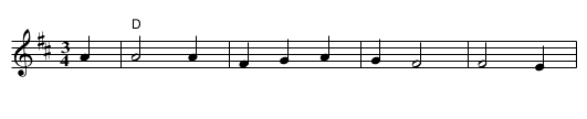 Black Velvet Band, The - staff notation