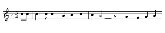 Black Velvet Band - staff notation