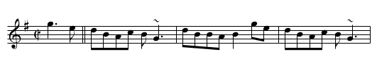 Blackberry Blossom, The - staff notation