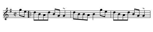 Blackberry Blossom, The - staff notation