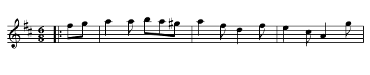 Blackberry Quadrille - staff notation
