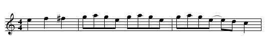 Blackberry Rag - staff notation