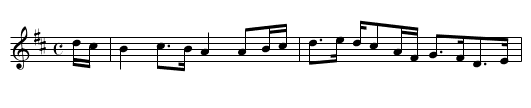 Blackbird [3], The - staff notation