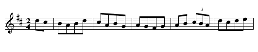Blackbird, The  - staff notation