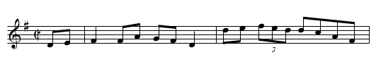 Blackbird, The - staff notation