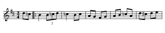 Blackbird, The - staff notation