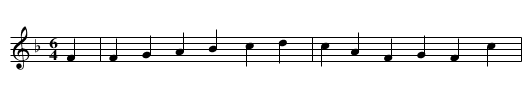 Blackbirds & Thrushes - staff notation