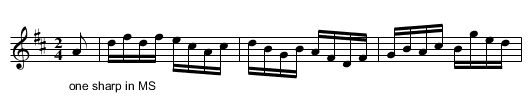 Blacks Hornpipe. JMP.036 - staff notation