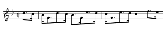 Black's Hornpipe. Le4.194 - staff notation