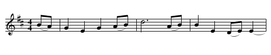 Blacksmith, The - staff notation