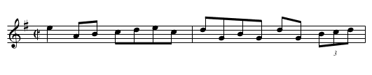 Blackthorn [2], The - staff notation