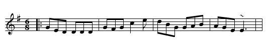 Blackthorn Stick, The - staff notation