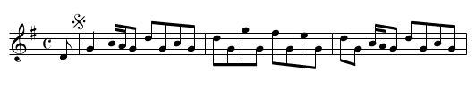 Blanchland Races - staff notation