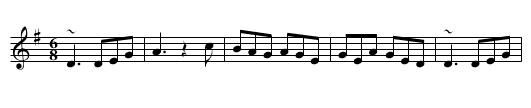 Blarney Pilgrim - staff notation