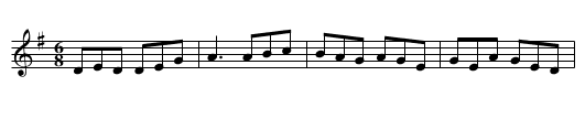 Blarney Pilgrim - staff notation