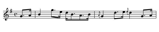 Blathrie o't, the - staff notation